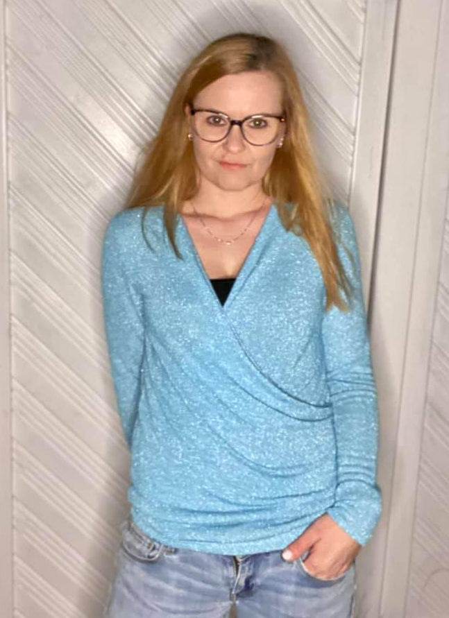 Schnittmuster Pullover in Wickeloptik MARAJO (34-56) : - Sewando