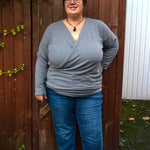 Schnittmuster Pullover in Wickeloptik MARAJO (34-56) : - Sewando