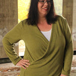 Schnittmuster Pullover in Wickeloptik MARAJO (34-56) : - Sewando