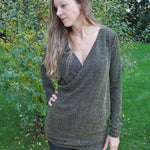 Schnittmuster Pullover in Wickeloptik MARAJO (34-56) : - Sewando