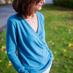 Schnittmuster Pullover in Wickeloptik MARAJO (34-56) : - Sewando