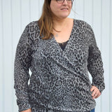 Schnittmuster Pullover in Wickeloptik MARAJO (34-56) : - Sewando
