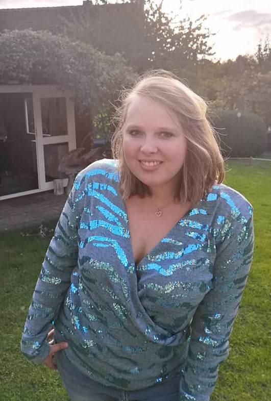 Schnittmuster Pullover in Wickeloptik MARAJO (34-56) : - Sewando