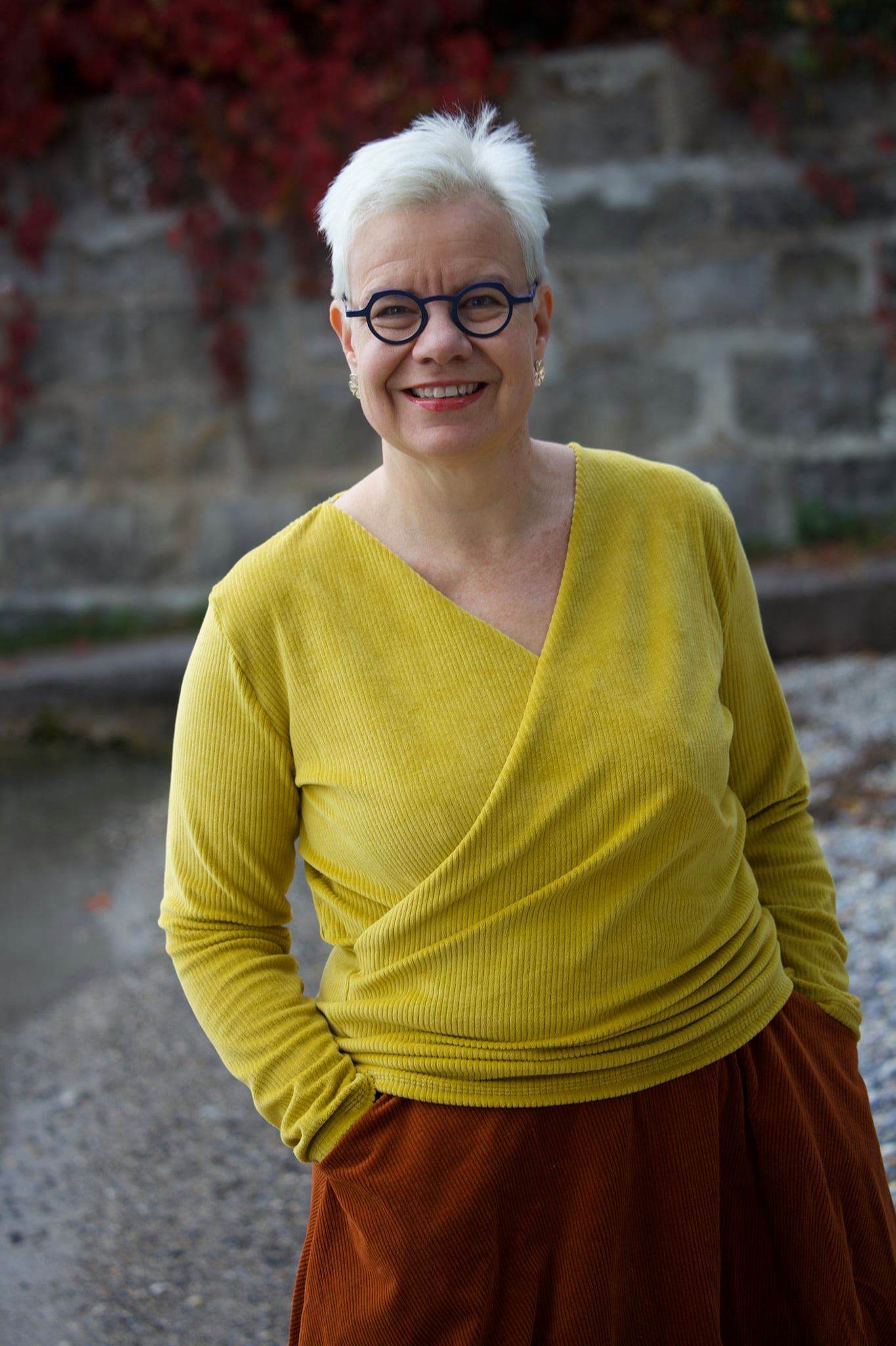 Schnittmuster Pullover in Wickeloptik MARAJO (34-56) : - Sewando