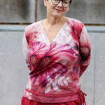Schnittmuster Pullover in Wickeloptik MARAJO (34-56) : - Sewando