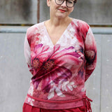Schnittmuster Pullover in Wickeloptik MARAJO (34-56) : - Sewando