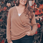 Schnittmuster Pullover in Wickeloptik MARAJO (34-56) : - Sewando