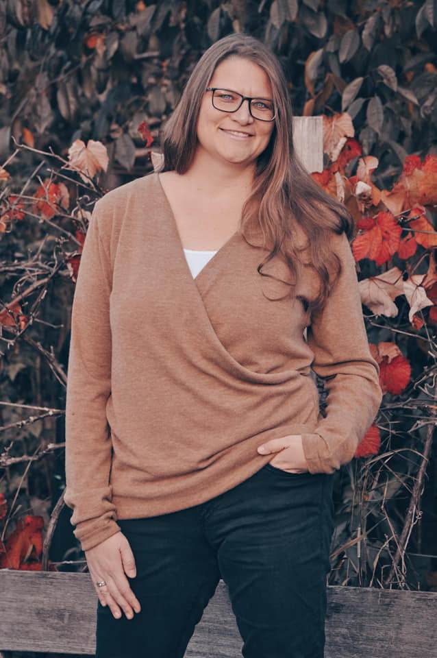 Schnittmuster Pullover in Wickeloptik MARAJO (34-56) : - Sewando