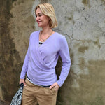 Schnittmuster Pullover in Wickeloptik MARAJO (34-56) : - Sewando
