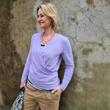 Schnittmuster Pullover in Wickeloptik MARAJO (34-56) : - Sewando