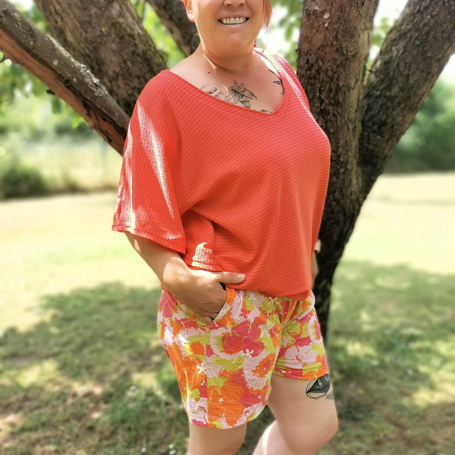 Schnittmuster Shorts Bermuda in 3 Längen FRESCA (32-56) - Sewando