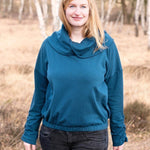 Schnittmuster Oversize Sweater LARANJA (34-58) : - Sewando