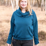 Schnittmuster Oversize Sweater LARANJA (34-58) : - Sewando