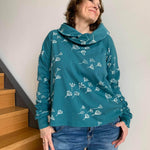 Schnittmuster Oversize Sweater LARANJA (34-58) : - Sewando