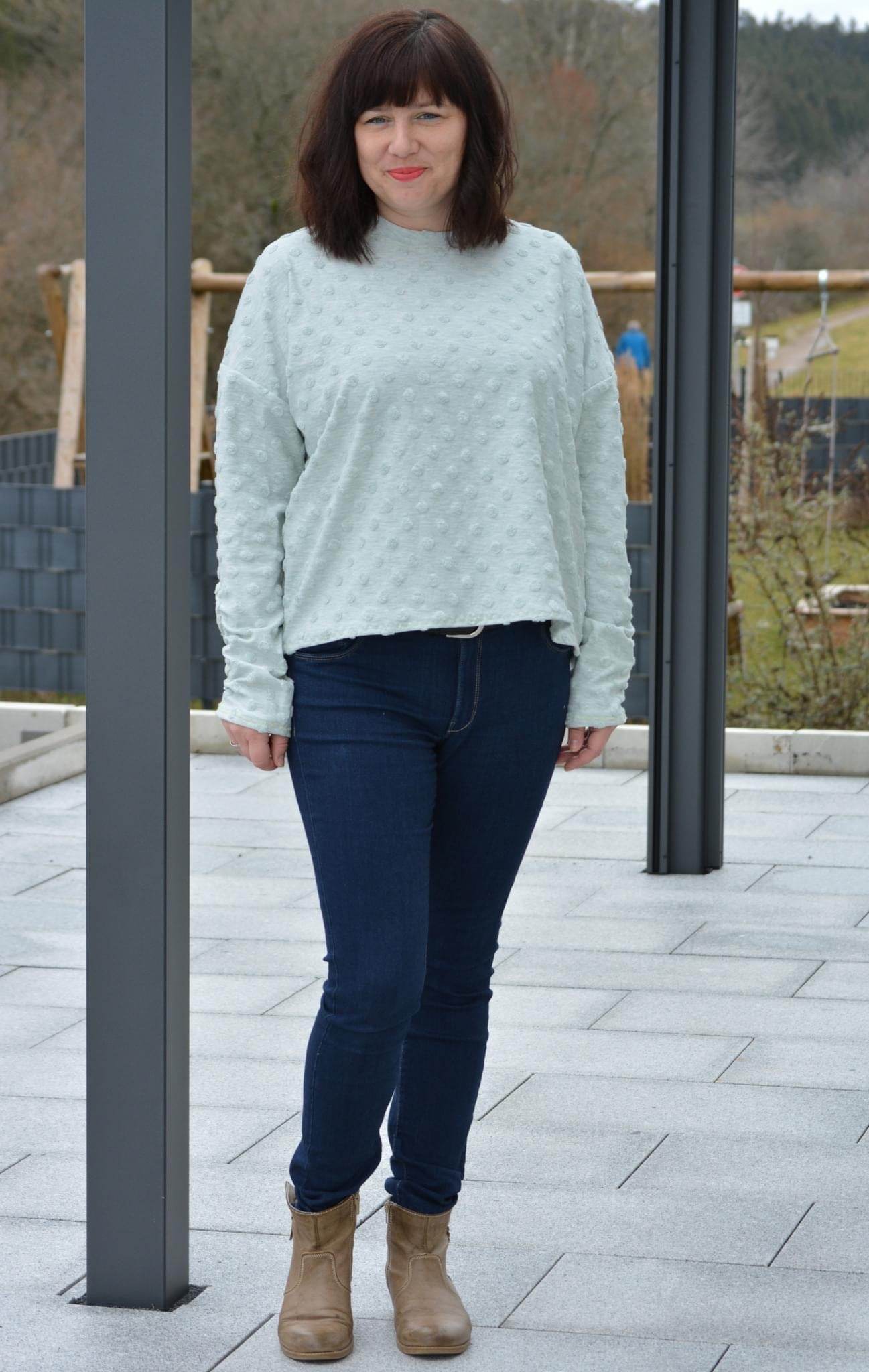 Schnittmuster Oversize Sweater LARANJA (34-58) : - Sewando