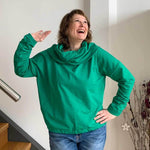Schnittmuster Oversize Sweater LARANJA (34-58) : - Sewando