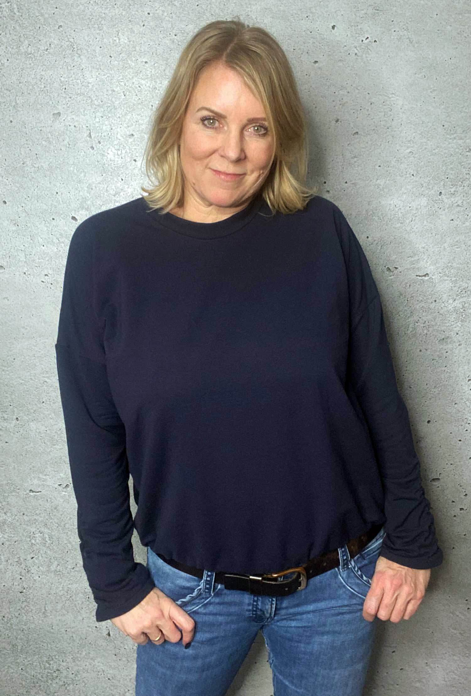 Schnittmuster Oversize Sweater LARANJA (34-58) : - Sewando