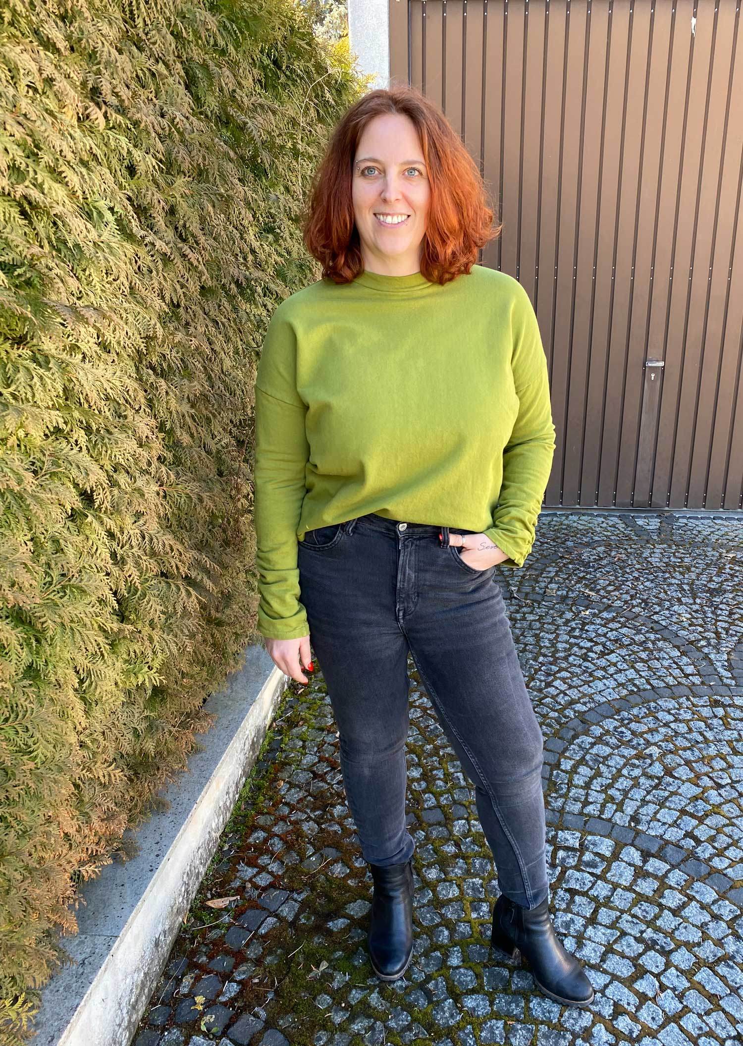 Schnittmuster Oversize Sweater LARANJA (34-58) : - Sewando