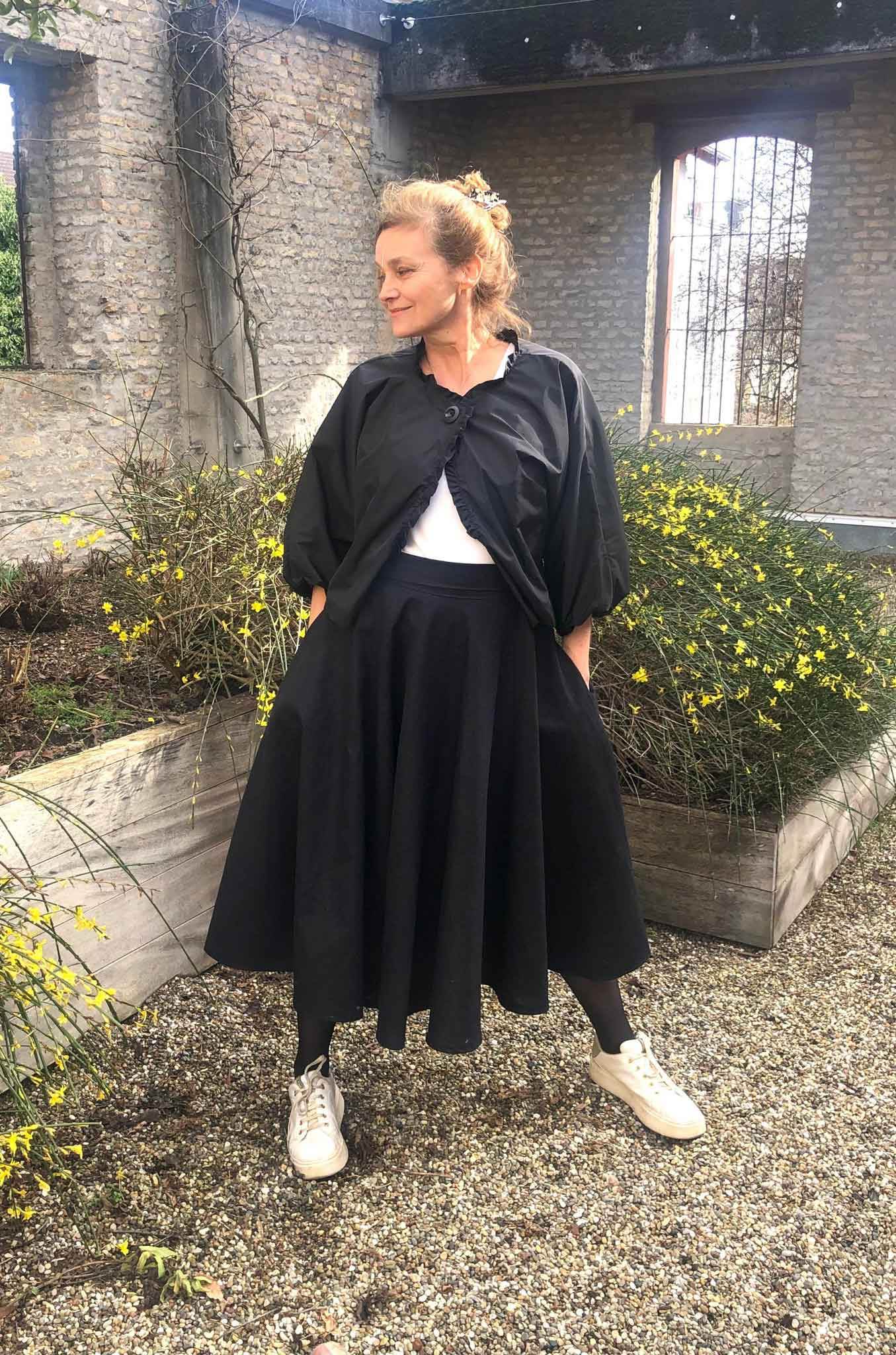 Schnittmuster Tellerrock mit Petticoat AVARITIA (34-58) : - Sewando
