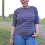Schnittmuster figurnahes T-Shirt Canela (34-58) - Sewando