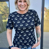 Schnittmuster figurnahes T-Shirt Canela (34-58) - Sewando