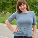 Schnittmuster figurnahes T-Shirt Canela (34-58) - Sewando