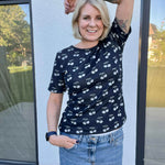Schnittmuster figurnahes T-Shirt Canela (34-58) - Sewando