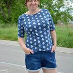 Schnittmuster figurnahes T-Shirt Canela (34-58) - Sewando