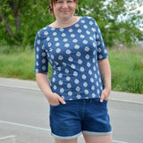 Schnittmuster figurnahes T-Shirt Canela (34-58) - Sewando