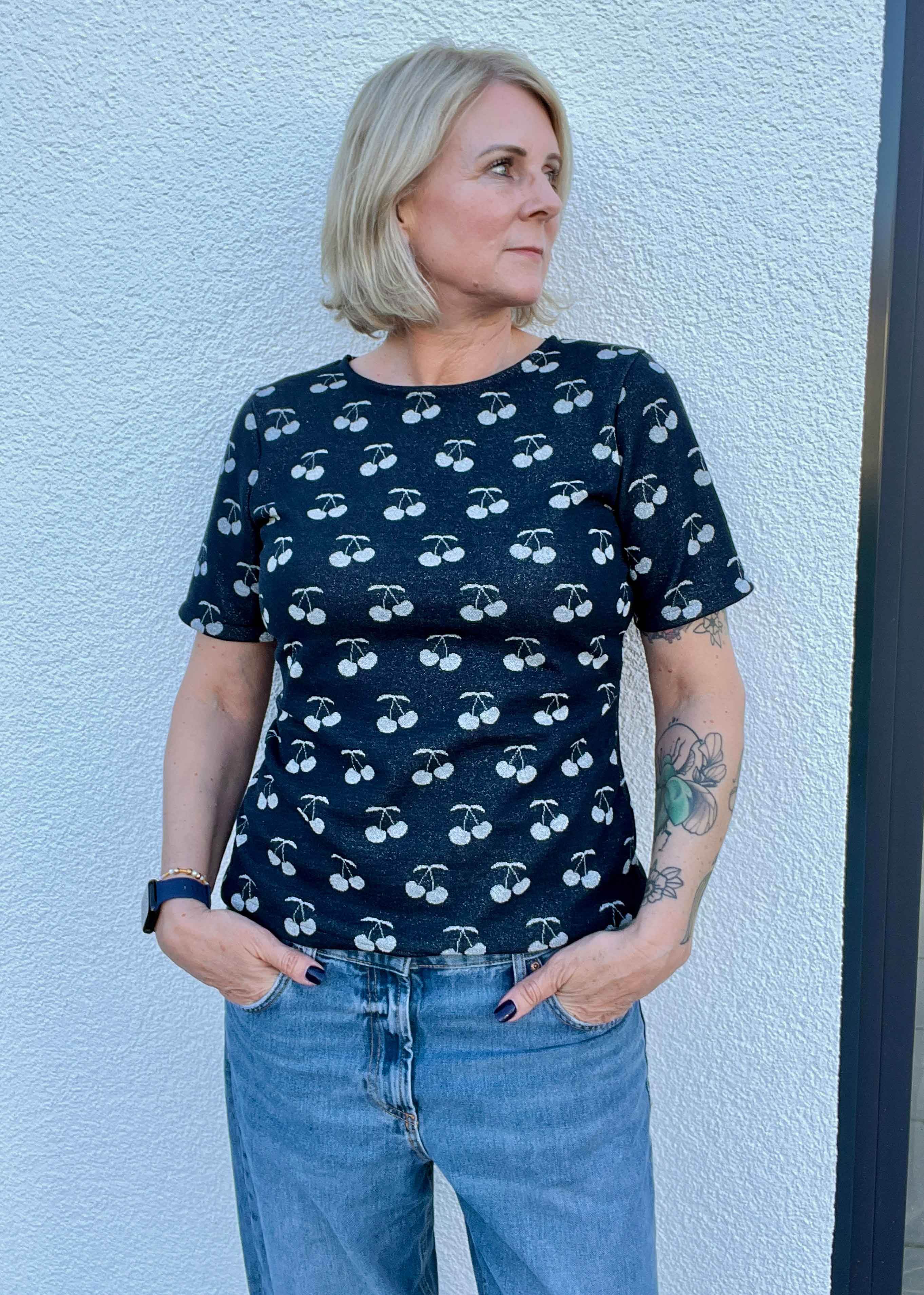 Schnittmuster figurnahes T-Shirt Canela (34-58) - Sewando