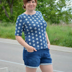 Schnittmuster figurnahes T-Shirt Canela (34-58) - Sewando
