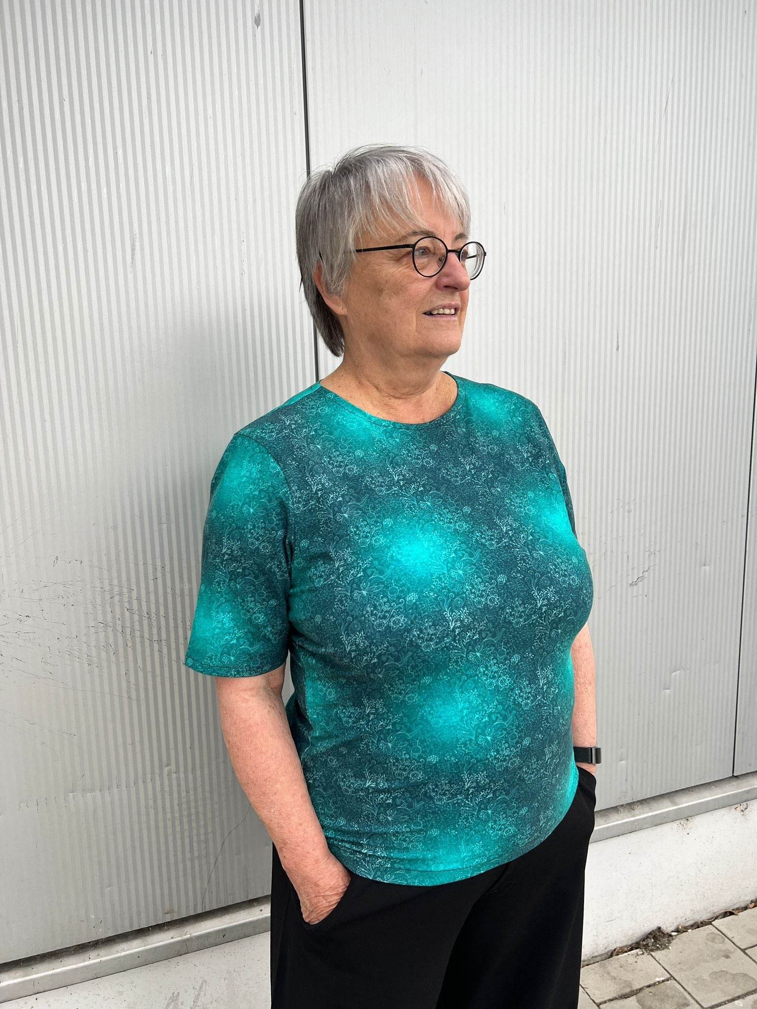 Schnittmuster figurnahes T-Shirt Canela (34-58) - Sewando