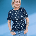 Schnittmuster figurnahes T-Shirt Canela (34-58) - Sewando
