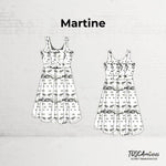 Schnittmuster Damen Kleid Martine Gr. 34-46 - Sewando