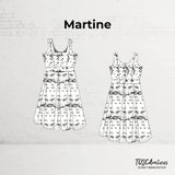 Schnittmuster Damen Kleid Martine Gr. 34-46 - Sewando