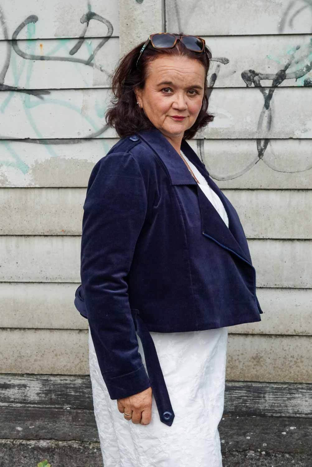 Schnittmuster Bikerjacke „Eine Brise Leichtigkeit“ Damen Gr. 32 - 62 - Sewando