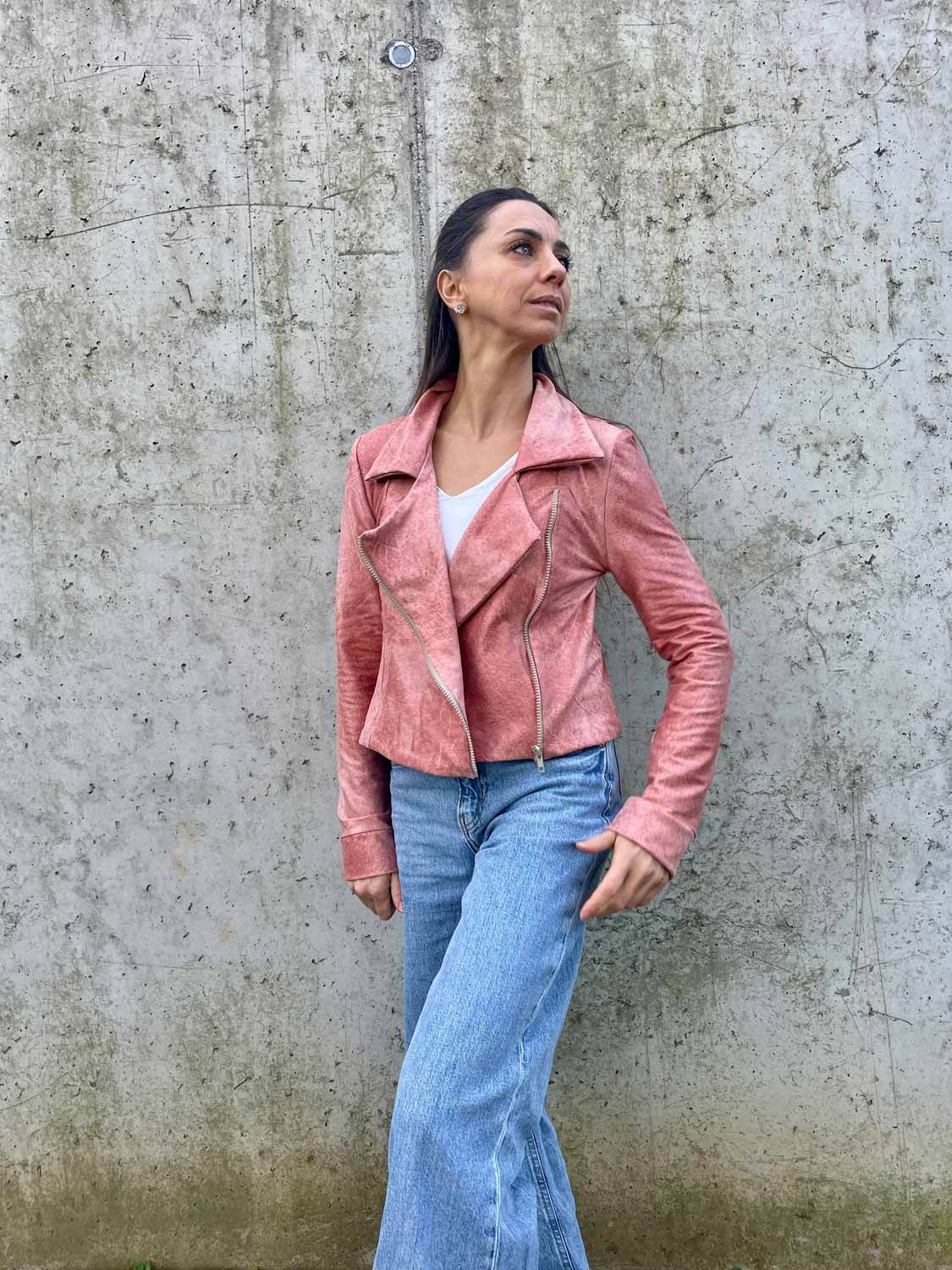 Schnittmuster Bikerjacke „Eine Brise Leichtigkeit“ Damen Gr. 32 - 62 - Sewando