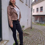 Schnittmuster Bikerjacke „Eine Brise Leichtigkeit“ Damen Gr. 32 - 62 - Sewando