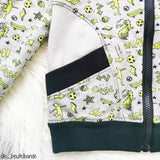 Schnittmuster Collegejacke Jenny + Mike Gr. 80-140 - Sewando