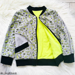 Schnittmuster Collegejacke Jenny + Mike Gr. 80-140 - Sewando