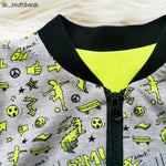 Schnittmuster Collegejacke Jenny + Mike Gr. 80-140 - Sewando