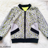 Schnittmuster Collegejacke Jenny + Mike Gr. 80-140 - Sewando