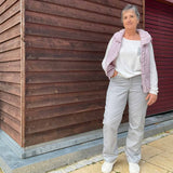 Schnittmuster High Waist Bootcut Jeans "Der blaue Pfad" Damen Gr. 64 - 124