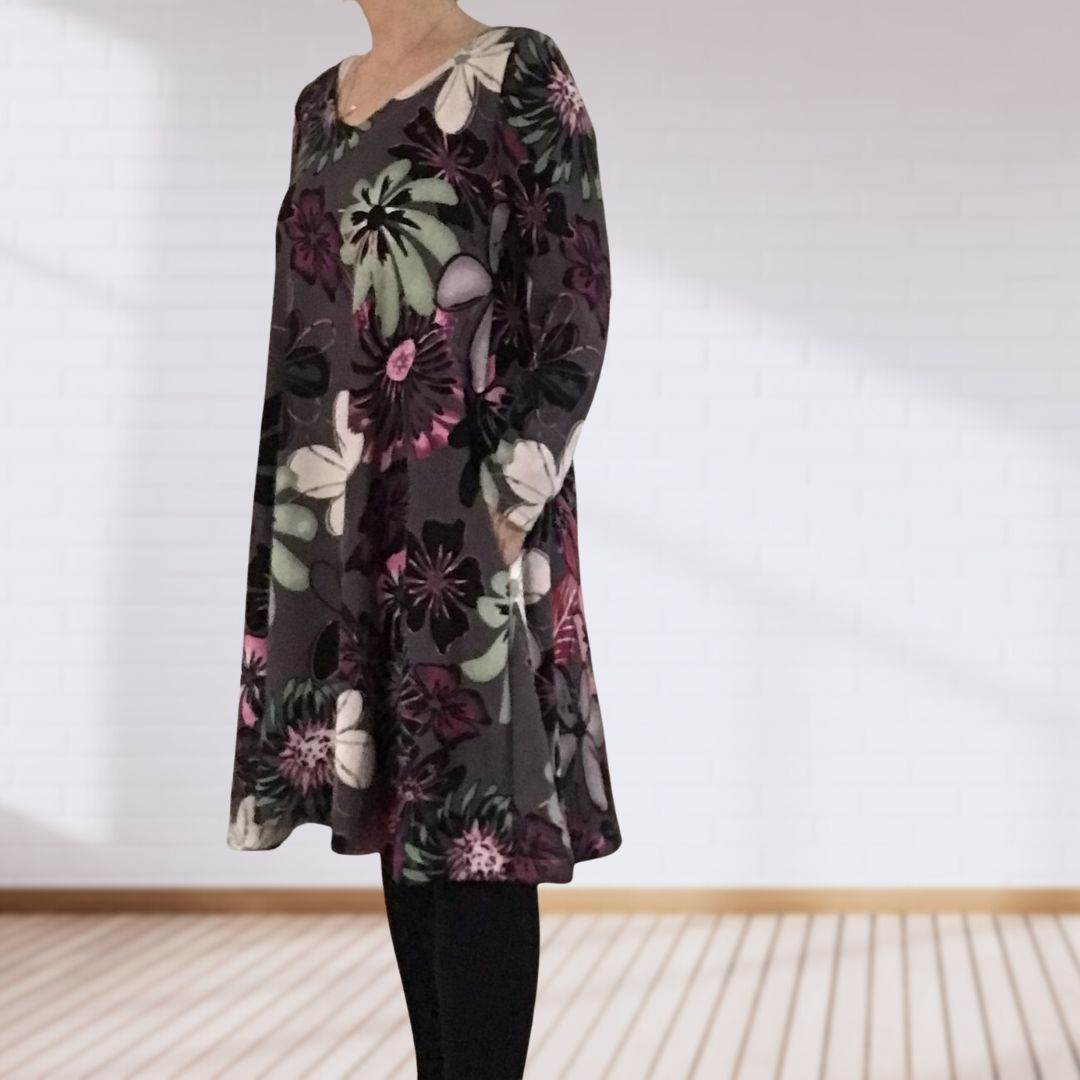 Schnittmuster Damen Kleid Lucy Gr. 34-54 | A-Linie - Sewando