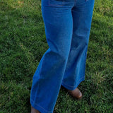 Schnittmuster High Waist Palazzo Jeans "Der ferne Pfad" Damen Gr. 16 - 31