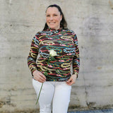 Schnittmuster Rollkragenshirt „Im Blütenkelch verborgen“ Damen Gr. 32 - 62 - Sewando