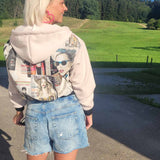 Schnittmuster Sweatjacke „Sei ein Teamplayer“ Damen Gr. 32 - 62