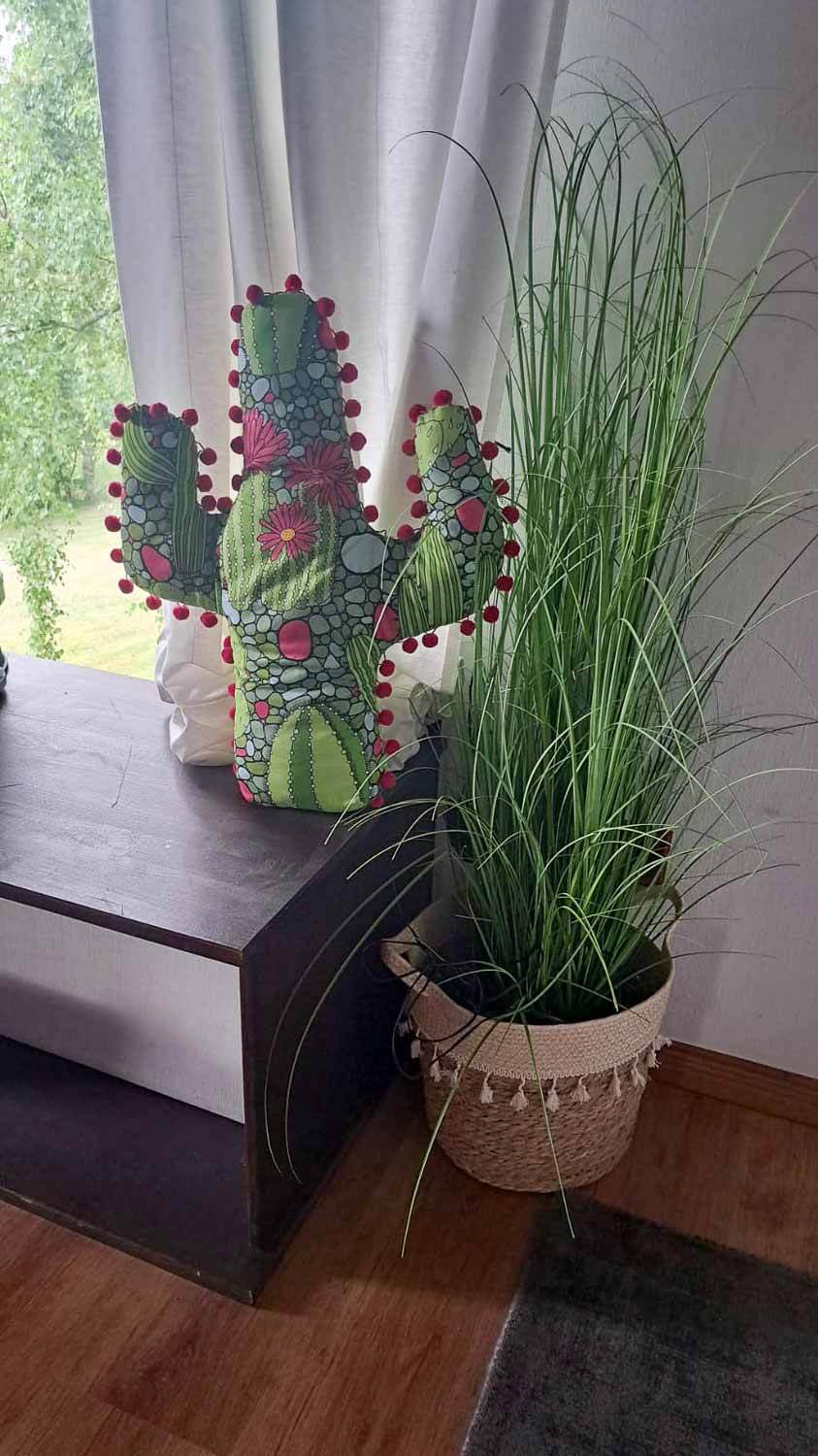 Schnittmuster Dekokissen Kaktus - Sewando