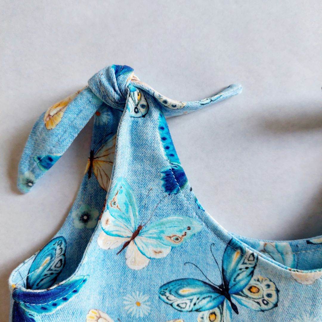 Schnittmuster Kinderkleid Britta Gr. 80-152 | A4-/A0-Datei - Sewando