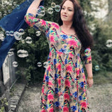 Schnittmuster Damen Kleid Grazia Gr. 34-54 - Sewando